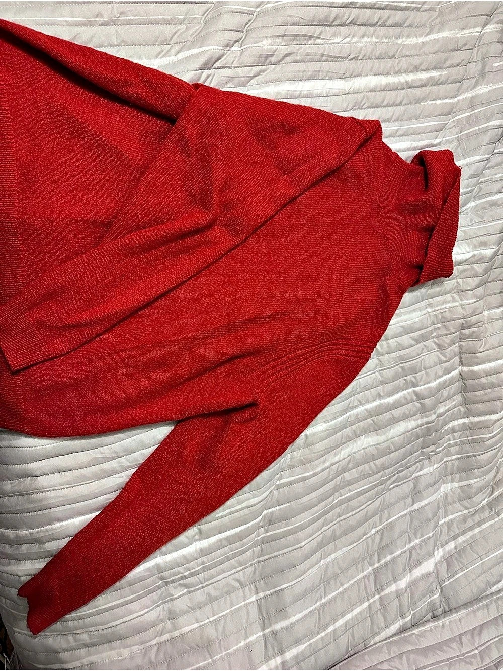 Red Knit Sweater